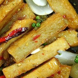 Chả cá chiên mắm ớt