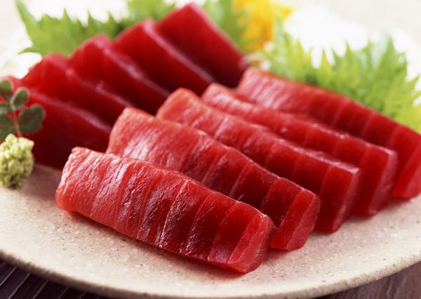 Cá ngừ đại dương Saku_Sashimi