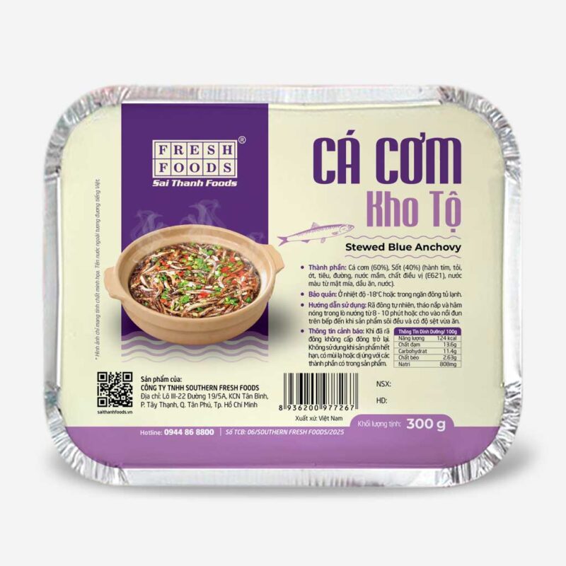 Cá Cơm Kho Tộ