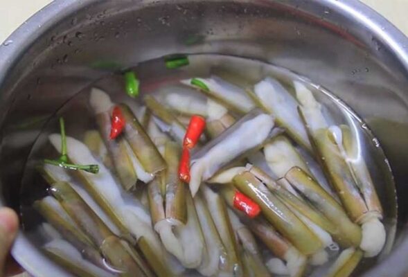 sơ chế nguyên liệu