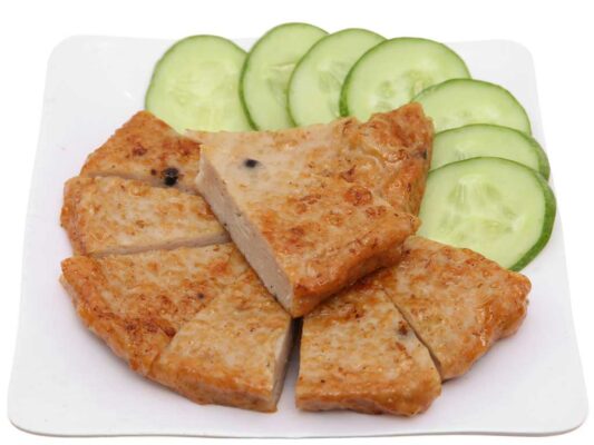 chả cá đỏ củ chiên Chả Cá Đỏ Củ Chiên
