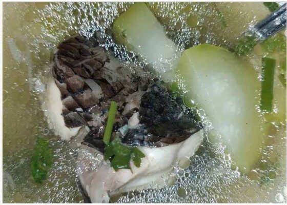 Chế Biến Canh Bí Xanh Đầu Cá