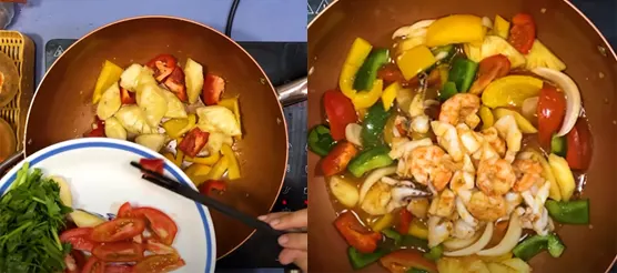 thực đơn bữa tối thanh đạm 5