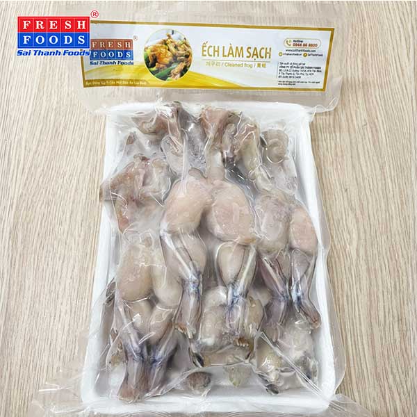 Ếch Làm Sạch (Khay 500g) 