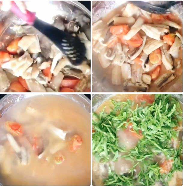 nấu canh chua cá lạc