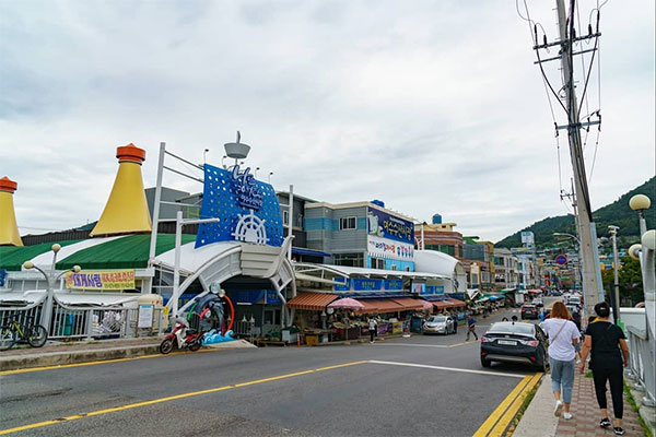 chợ hải sản Yeosu