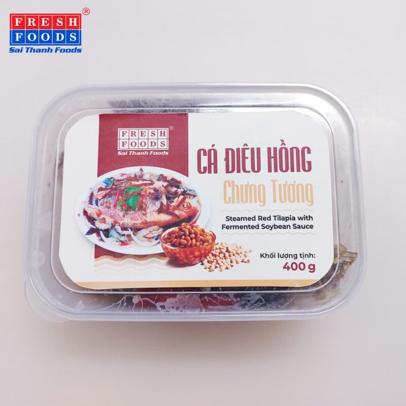 Cá Diêu Hồng Chưng Tương (400ghộp)