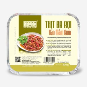 Thịt Ba Rọi Xào Mắm Ruốc