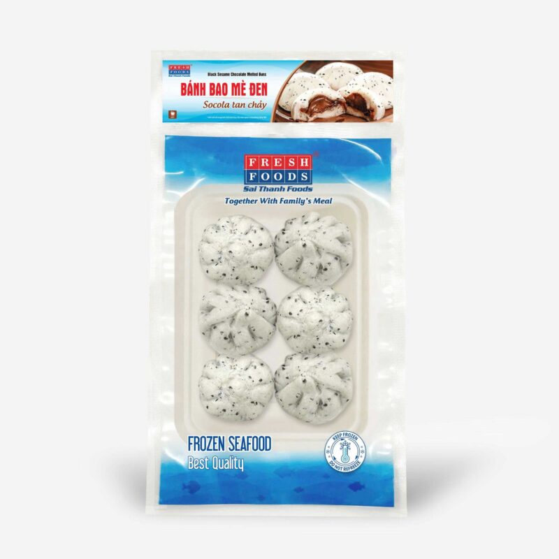Bánh bao mè đen Socola